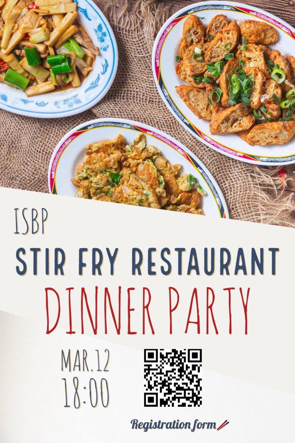 20230312 Stir-fry restaurant dinner party